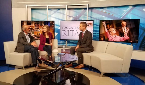 Educating Rita on set 3 