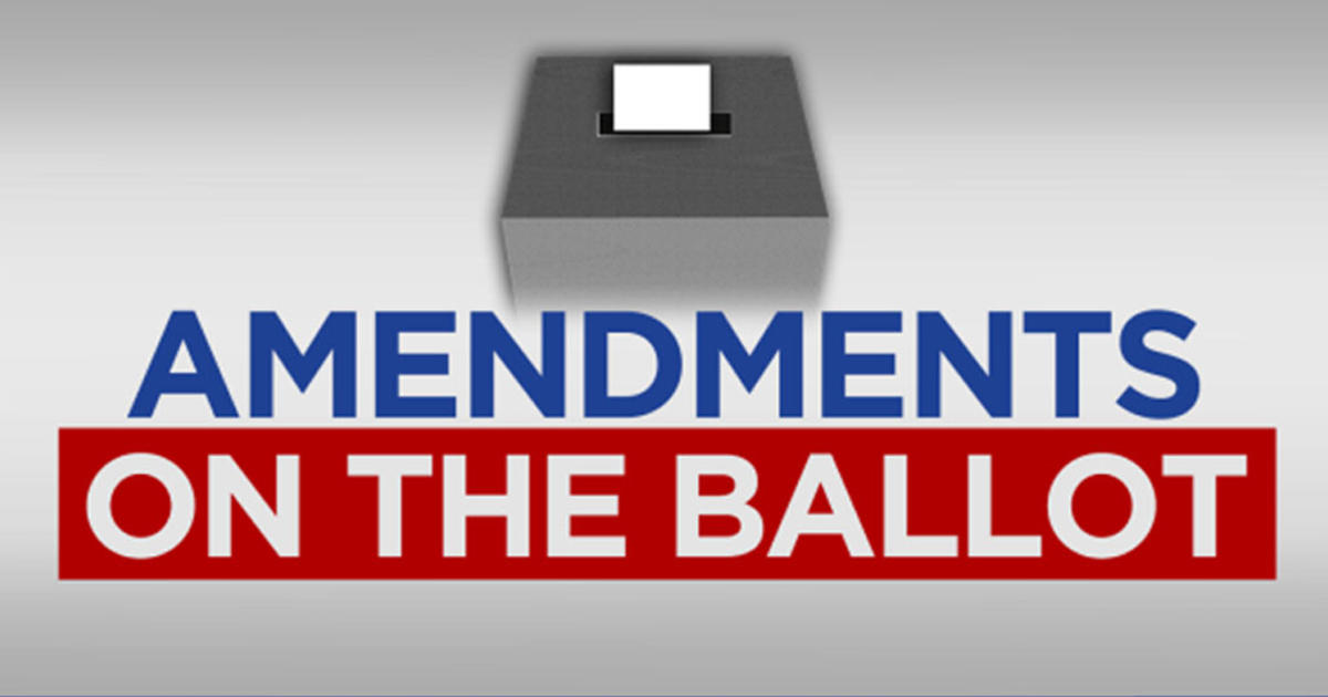 Voters Will Decide On Six Florida Constitutional Amendments CBS Miami