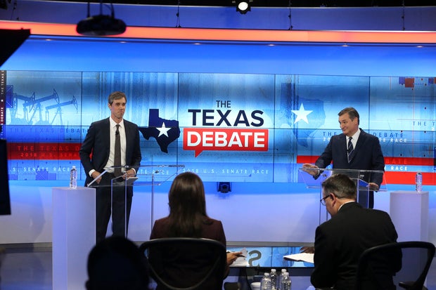 Beto O'Rourke, Ted Cruz debate Texas