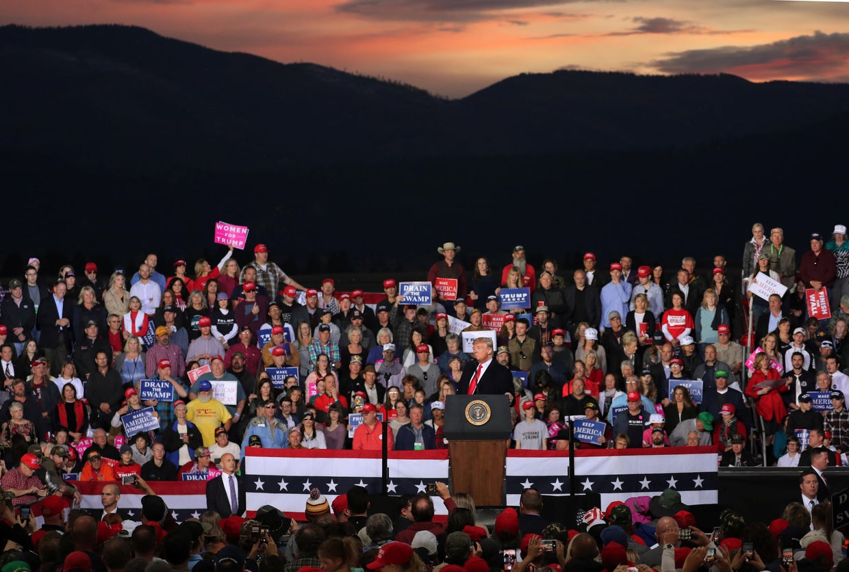 Trump rally in Montana: President backs Greg Gianforte, Montana ...