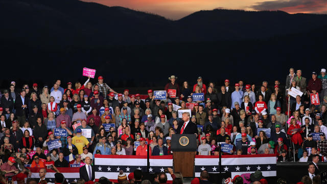 Donald Trump, Missoula, Montana rally 