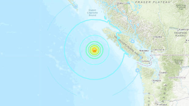 British Columbia Earthquake 