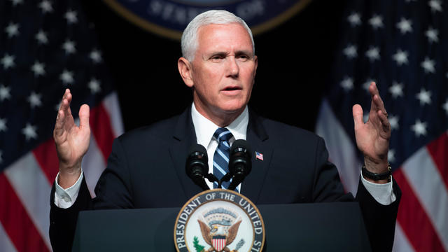 US-MILITARY-SPACE-POLITICS-PENCE 