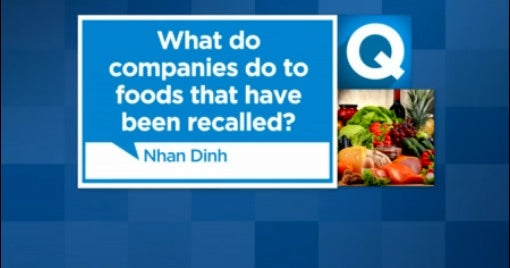Ask Us What Happens To Food After It's Recalled? CBS Sacramento