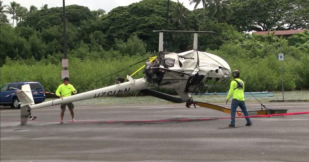 Will County Couple Survives Hawaii Helicopter Crash After Woman Grabs Controls CBS Chicago