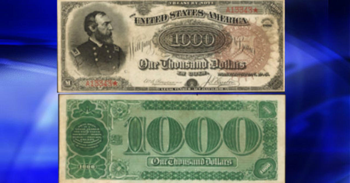 Rare $1,000 Bill Sells for Over $2 Million