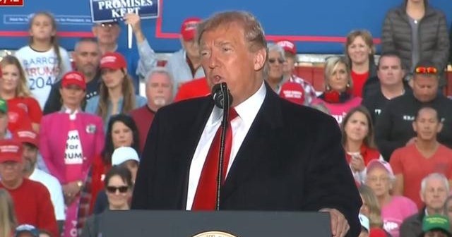 Trump at rally addresses Pittsburgh shooting - CBS News