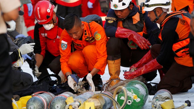 Lion Air plane crashes into sea off Indonesia 