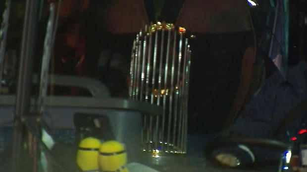 World Series trophy 