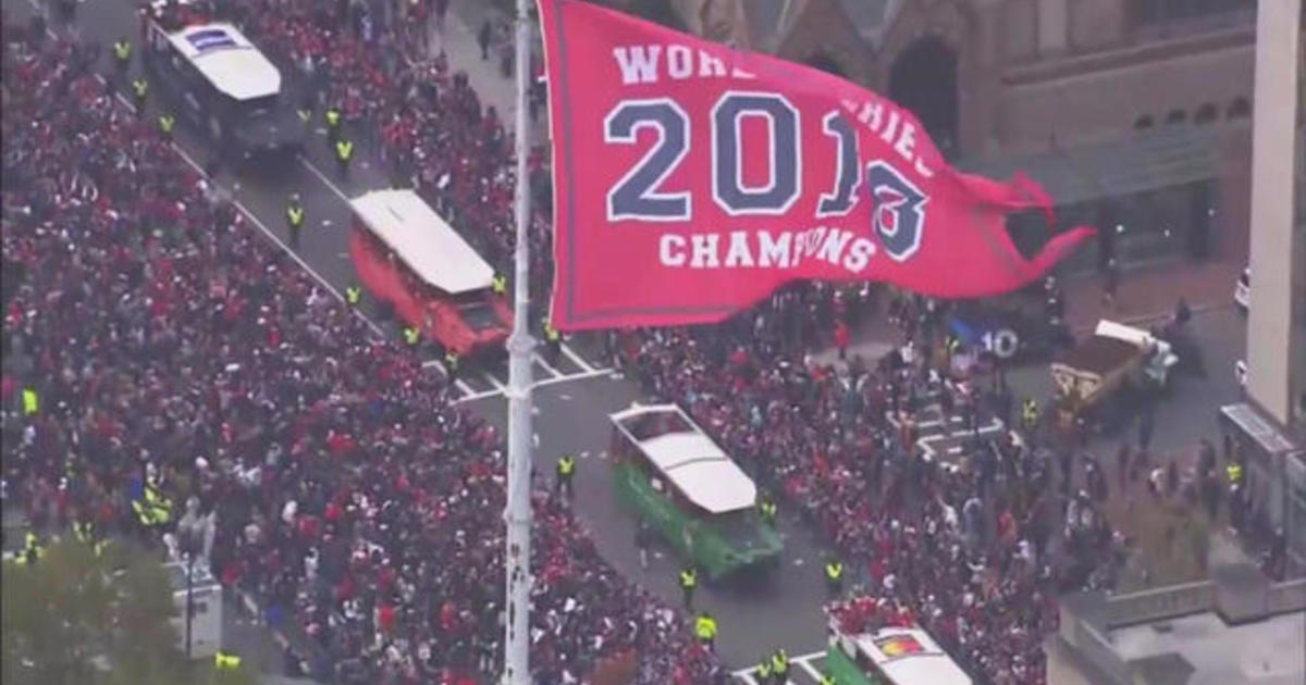 Boston parade celebrates Red Sox World Series win CBS News