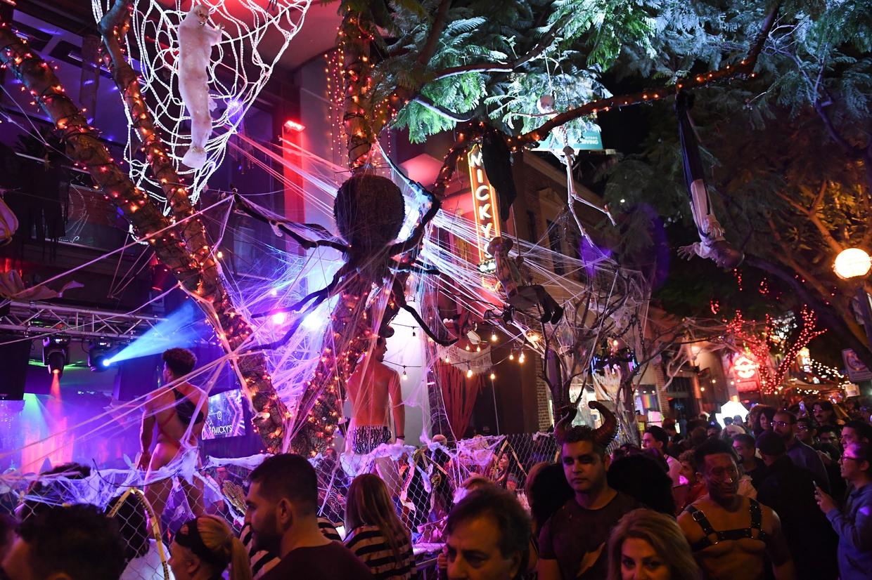 PHOTOS Revelers Take Over WeHo For Halloween Carnaval