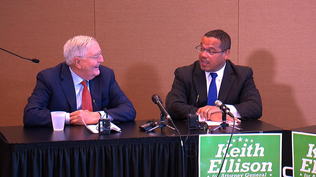 Walter Mondale and Keith Ellison 