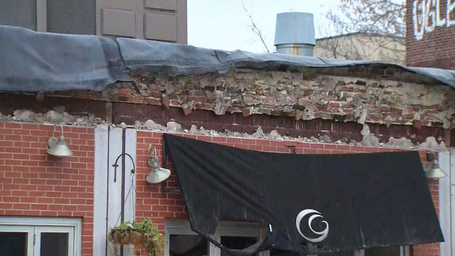 facade collapse harvard ave 