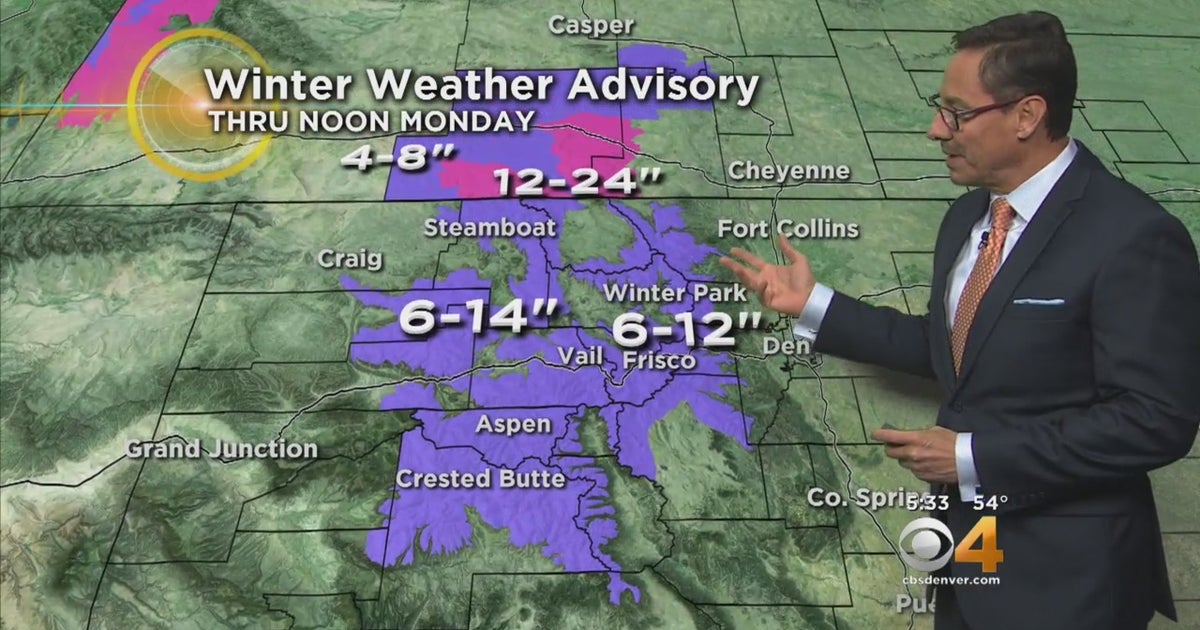 Mountain Snow Returns - CBS Colorado