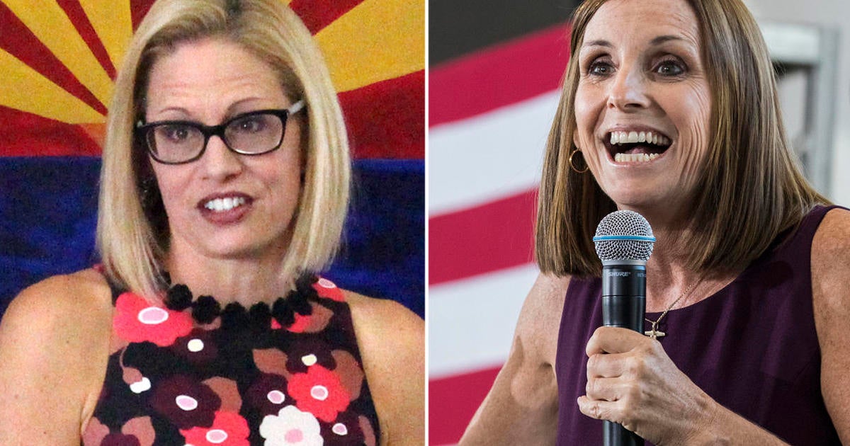 Arizona Senate Race — Martha McSally, Kyrsten Sinema, Angela Green ...