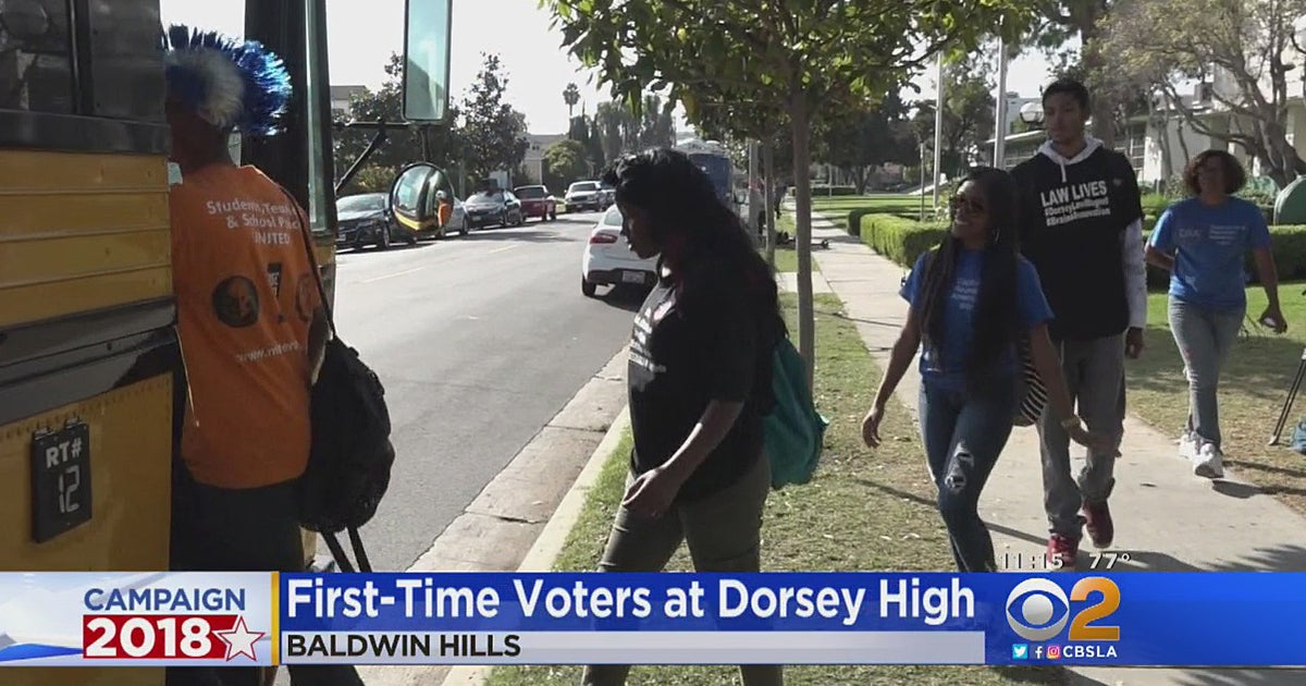 High School Students Cast Their First Votes In Historic Midterm ...