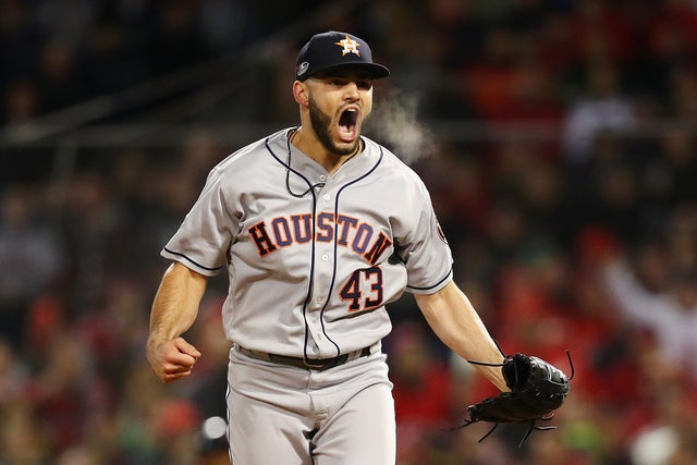 League Championship Series - Houston Astros v Boston Red Sox - Game One