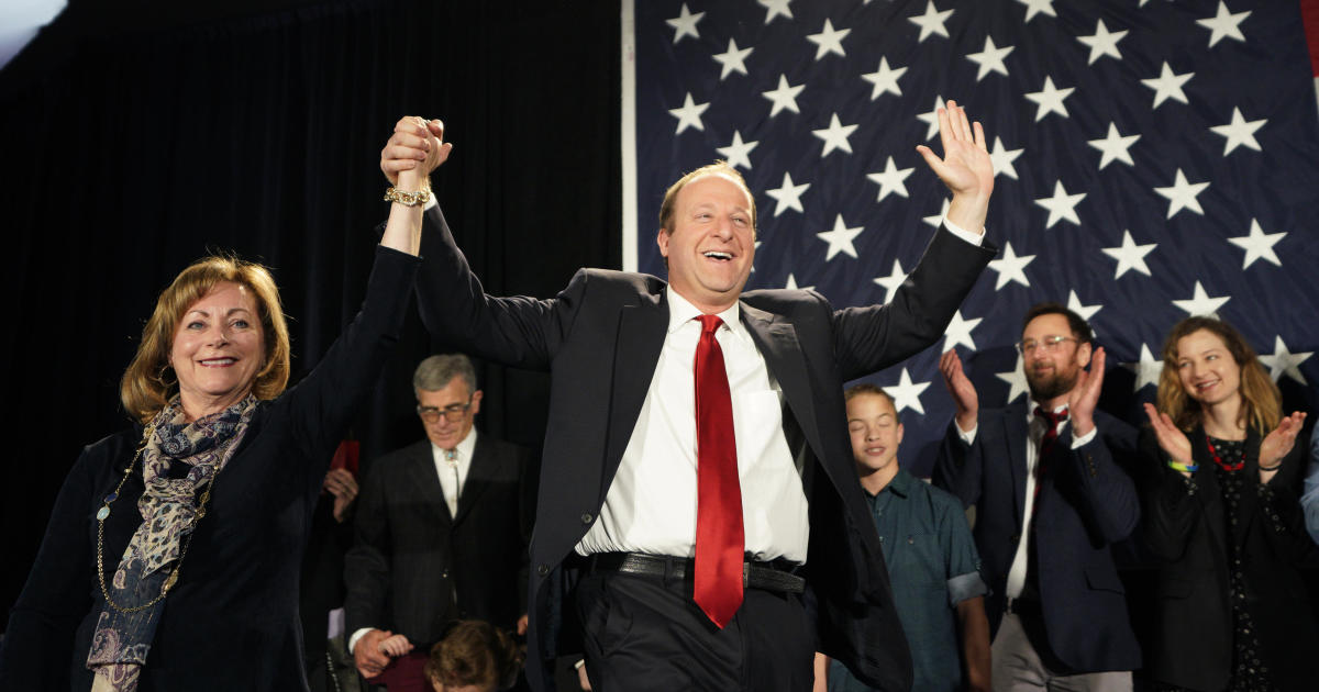 Colorado Voters Elect Jared Polis Nations First Openly Gay Governor Cbs News