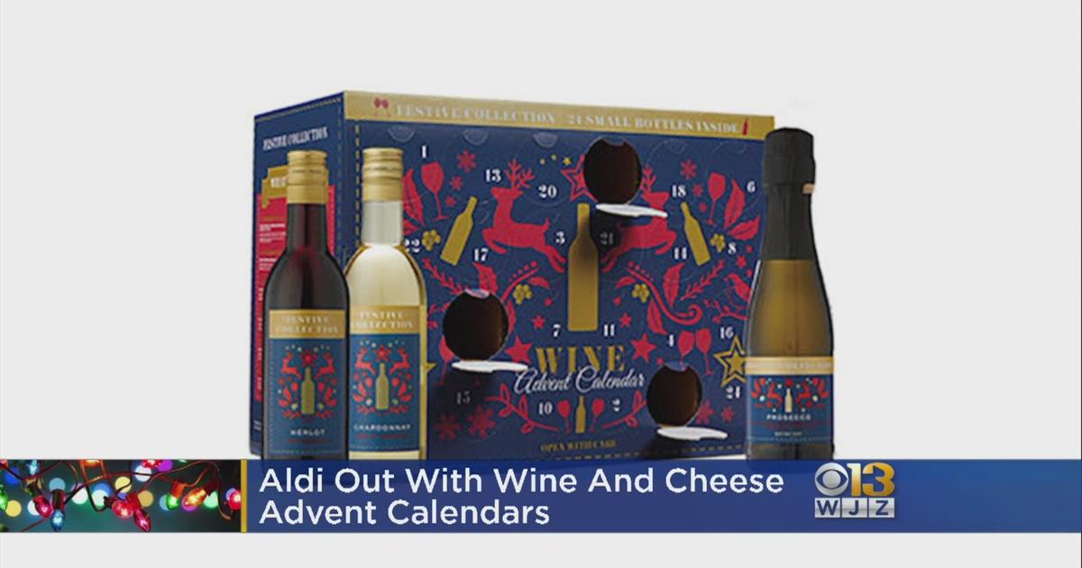 Aldi Selling Wine, Cheese Advent Calendars CBS Baltimore