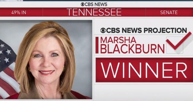 Republican Marsha Blackburn wins Tennessee Senate race - CBS News