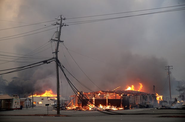 Rapidly-Spreading Wildfire In California's Butte County Prompts Evacuations 