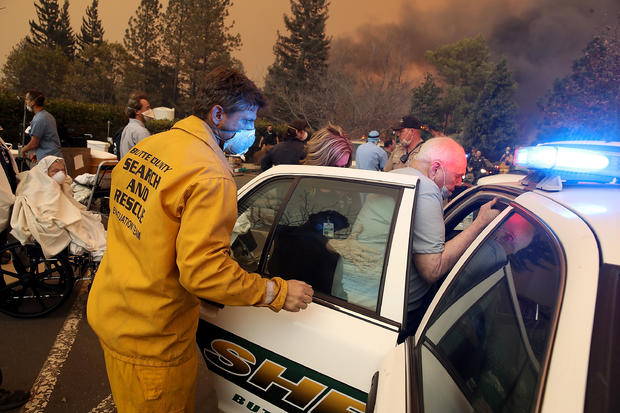 Rapidly-Spreading Wildfire In California's Butte County Prompts Evacuations 