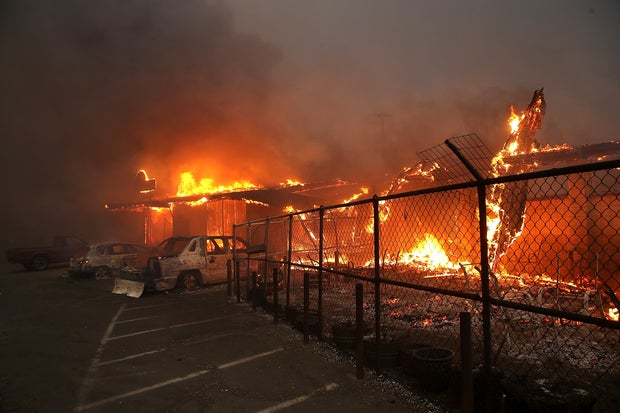 Rapidly-Spreading Wildfire In California's Butte County Prompts Evacuations 