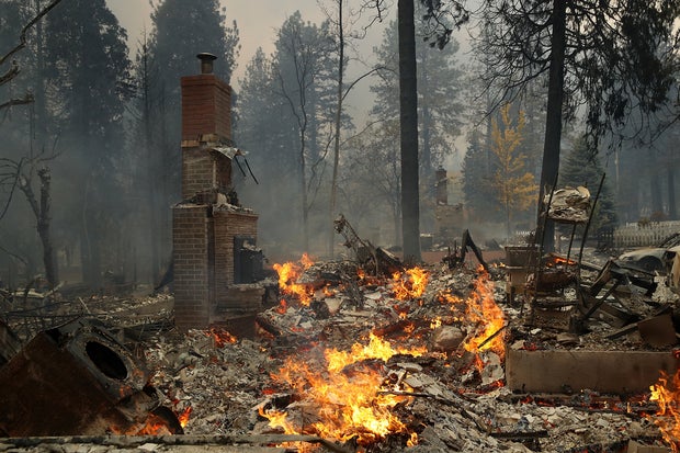 Rapidly-Spreading Wildfire In California's Butte County Prompts Evacuations 