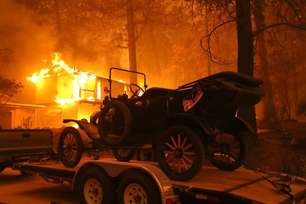 Rapidly-Spreading Wildfire In California's Butte County Prompts Evacuations 