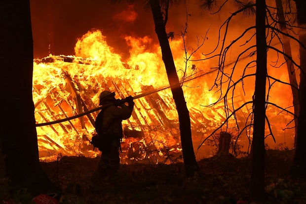 Rapidly-Spreading Wildfire In California's Butte County Prompts Evacuations 