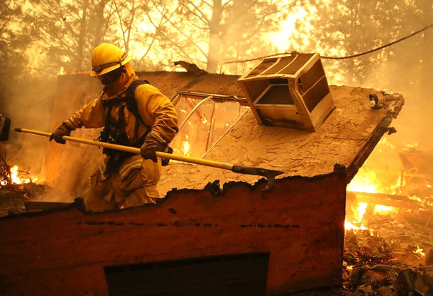 Rapidly-Spreading Wildfire In California's Butte County Prompts Evacuations 