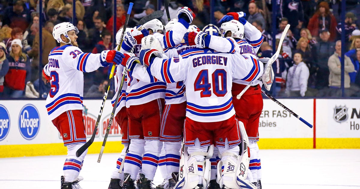 Vesey's Shootout Goal Lifts Rangers Over Blue Jackets - CBS New York