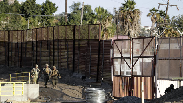 Immigrant Caravan Members Gather At U.S.-Mexico Border 