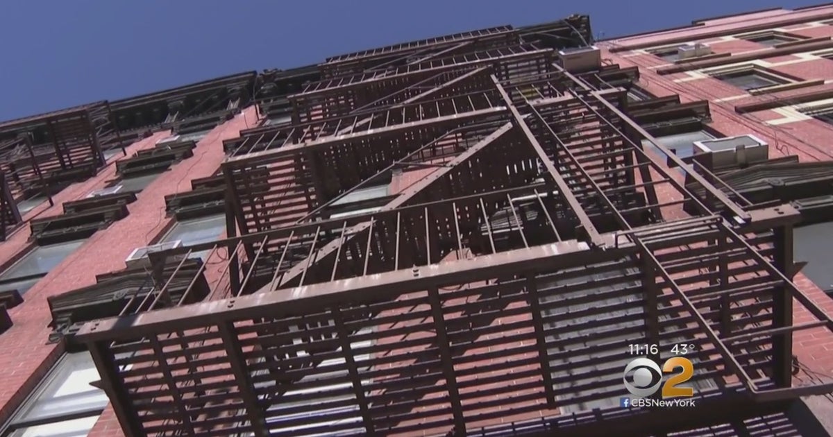 The Hidden Danger Growing In New York's Fire Escapes CBS New York