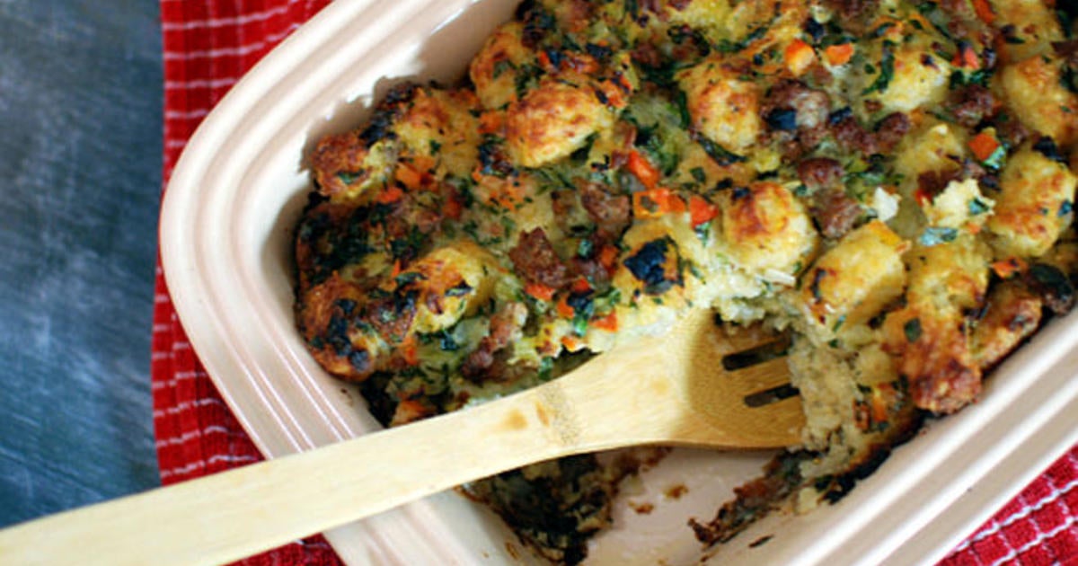 Recipe: Tots-giving Stuffing, from food blogger Dan Whalen - CBS News