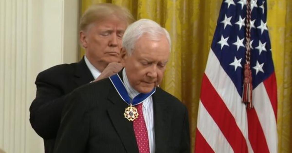 President Trump Awards Medal Of Freedom - CBS News