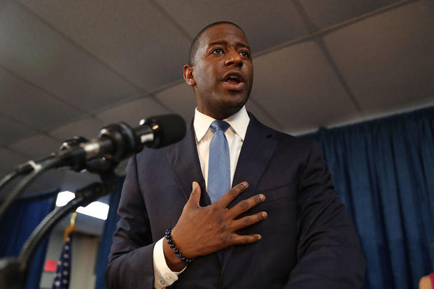 Florida Democratic Gubernatorial Candidate Andrew Gillum Joins State Dems At Orlando Rally 
