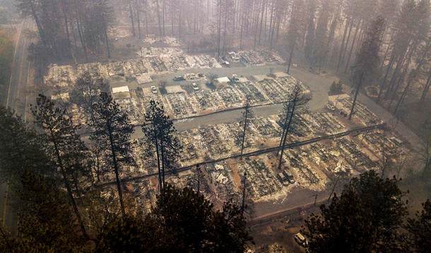 Northern California Wildfire 