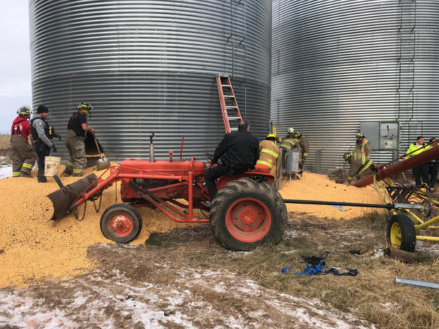 Wisconsin Corn Bin Rescue 