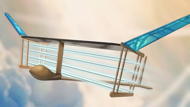 MIT motorless silent plane 