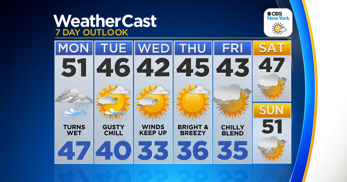 11/26 CBS2 Afternoon Weather Headlines - CBS New York