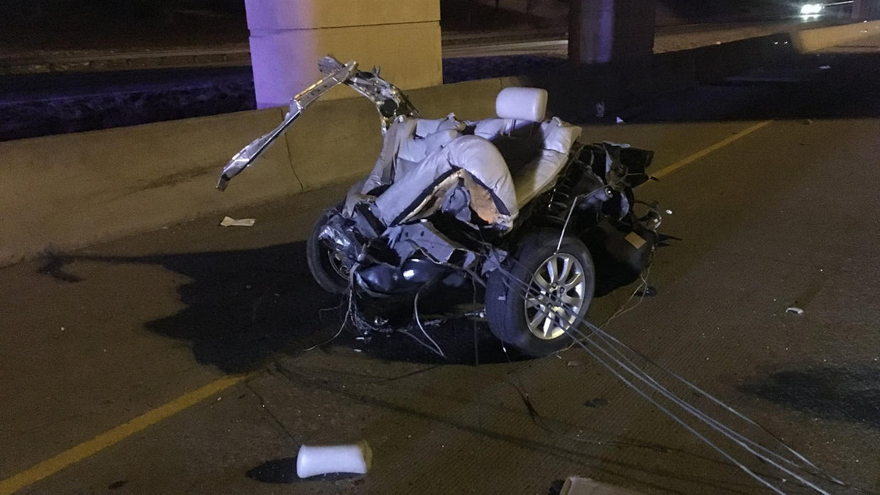 Suspected Drunk Driver Survives Crash That Rips Car In Half CBS Colorado