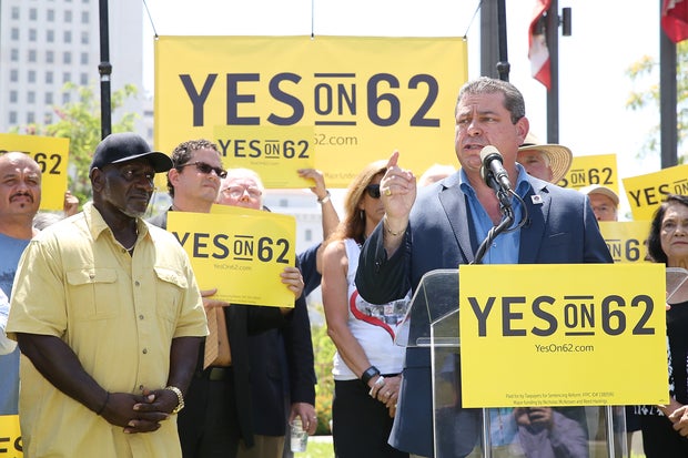 Yes On Prop 62 Coalition Announcement 