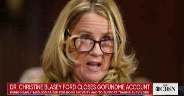 Christine Blasey Ford says GoFundMe money going to security, trauma