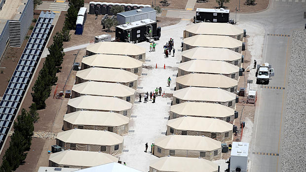 Texas Tent Camps Migrant Children 