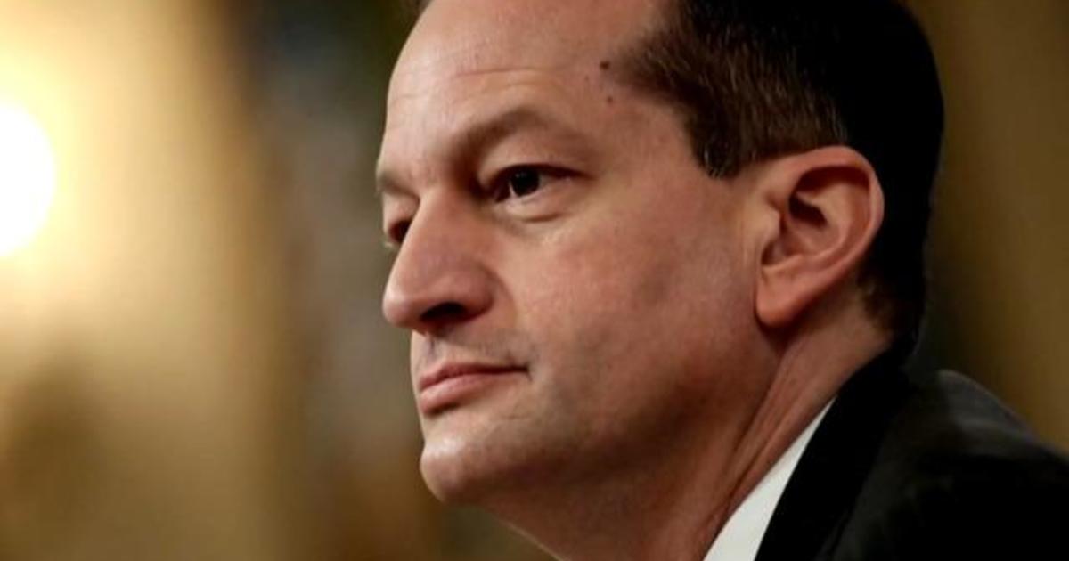 Trump Labor Secretary Alexander Acosta Allegedly Helped Cover Up Sex