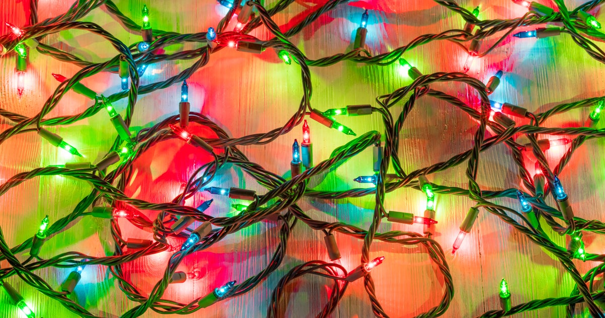 Don't Throw Away Those Old Christmas Lights, Recycle Them! CBS Colorado
