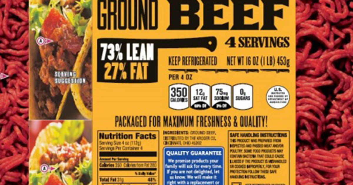 5.1 Million Pounds Of Beef Added To Recall Due to Salmonella CBS Boston