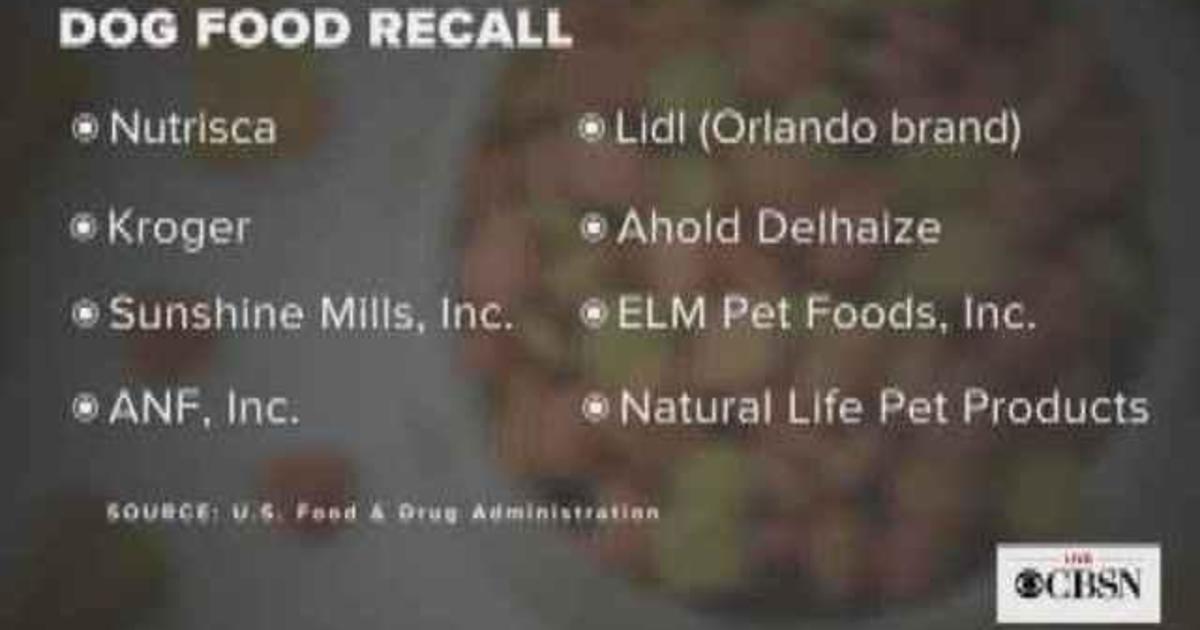 Natural life best sale dog food recall