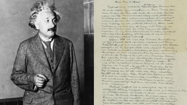 Einstein's 'God letter' breaks record and sells for $2.9M at auction 